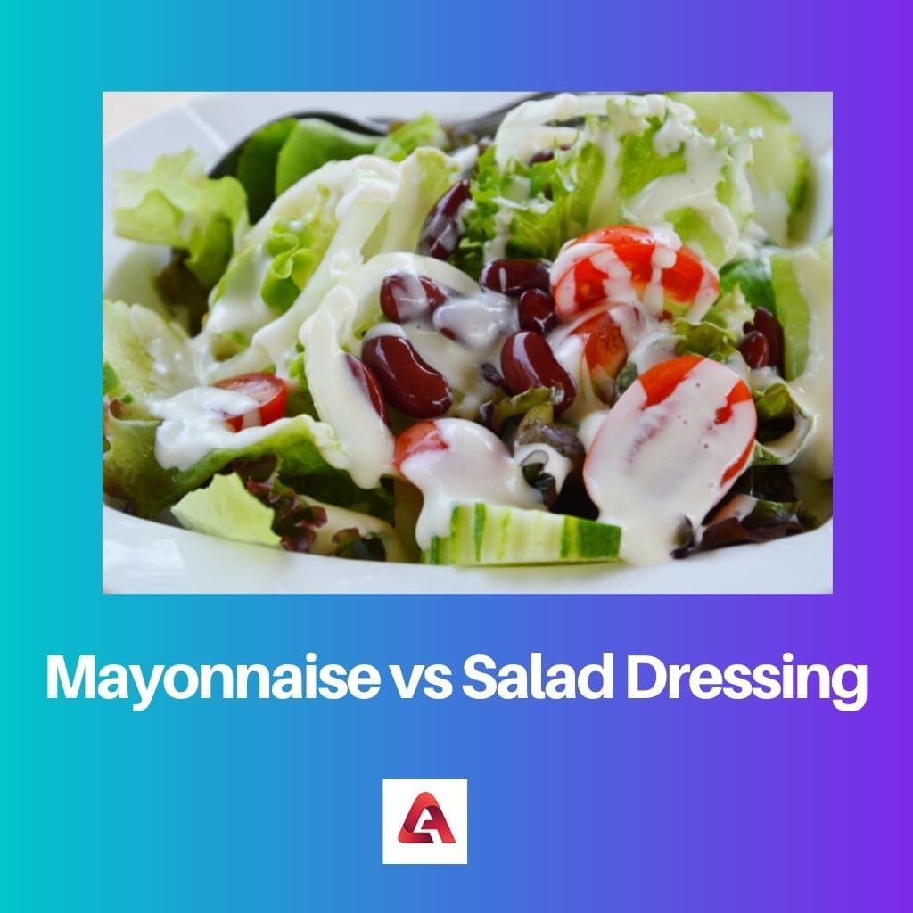 Mayonnaise vs vinaigrette