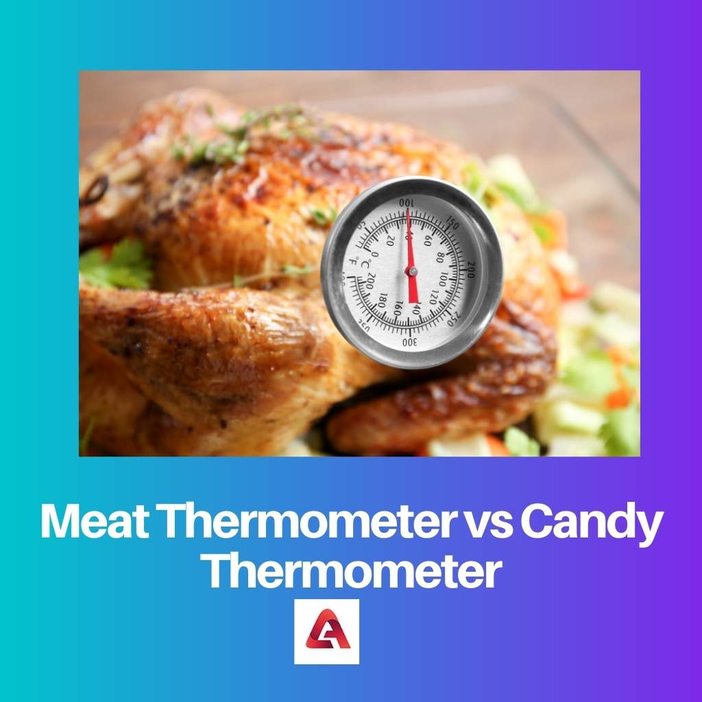 Termometar za meso u odnosu na termometar za slatkiše