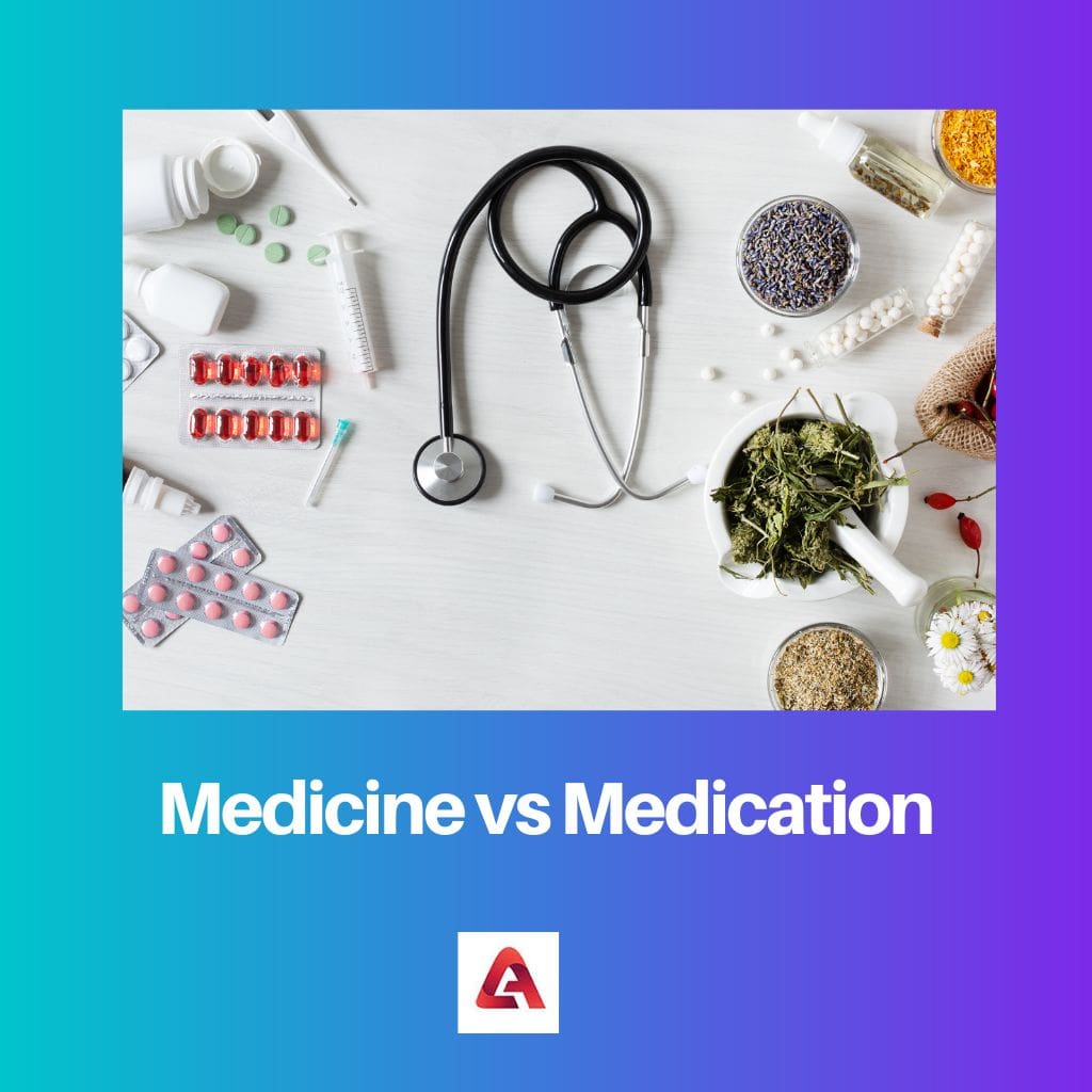 Medicina vs Medicamento