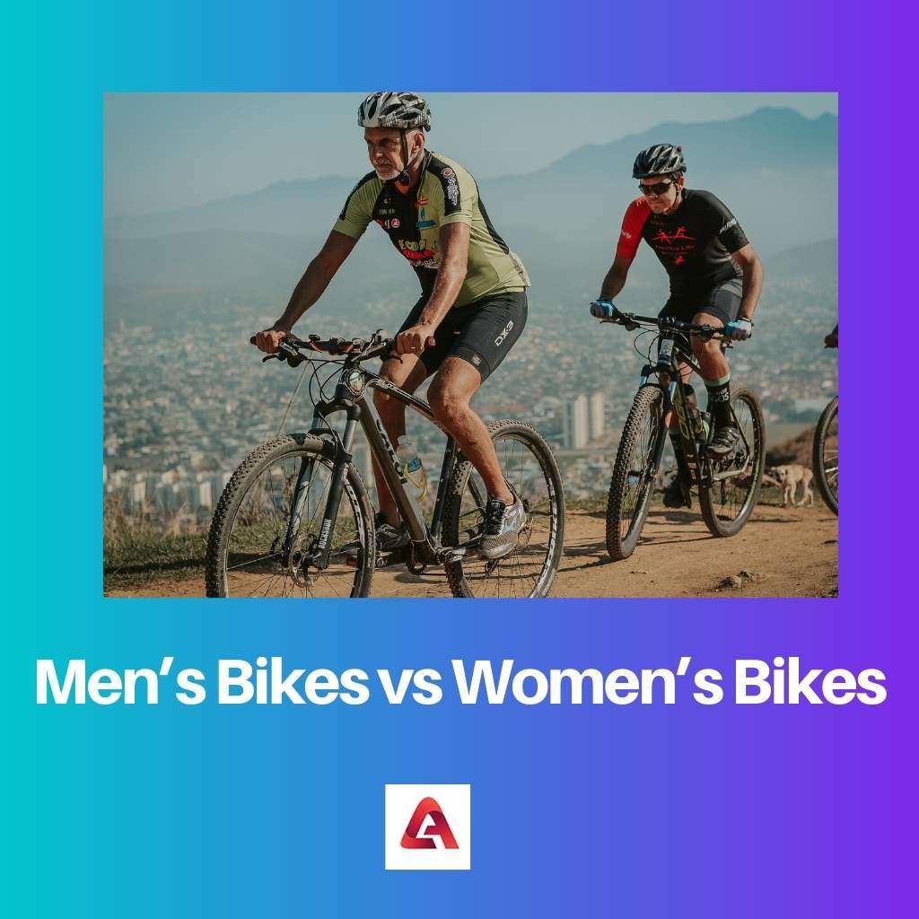 Bicicletas masculinas x Bicicletas femininas