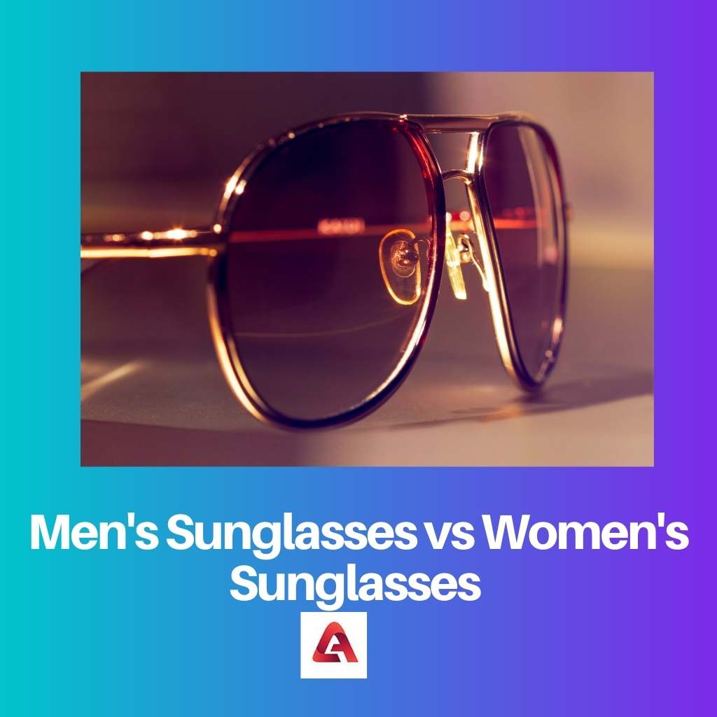 Muške sunčane naočale protiv ženskih sunčanih naočala