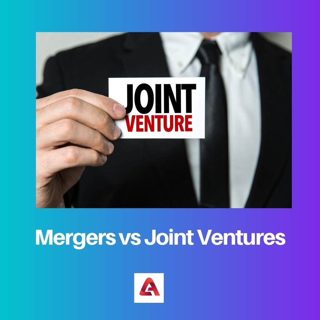 Fusioni vs Joint Venture