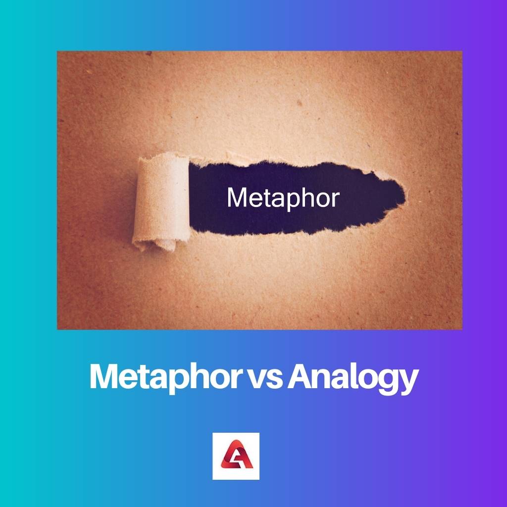Metaphor vs Analogy