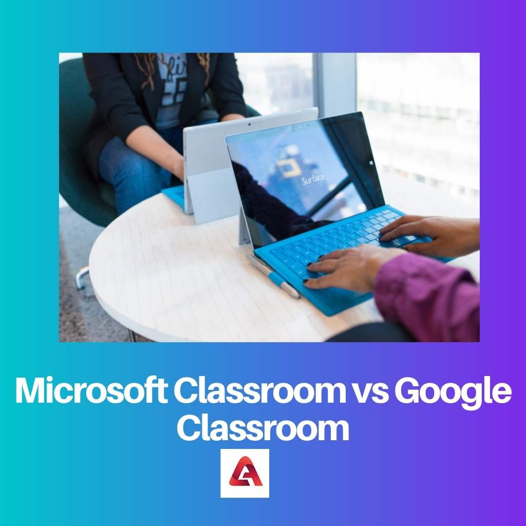 Microsoft Classroom versus Google Classroom