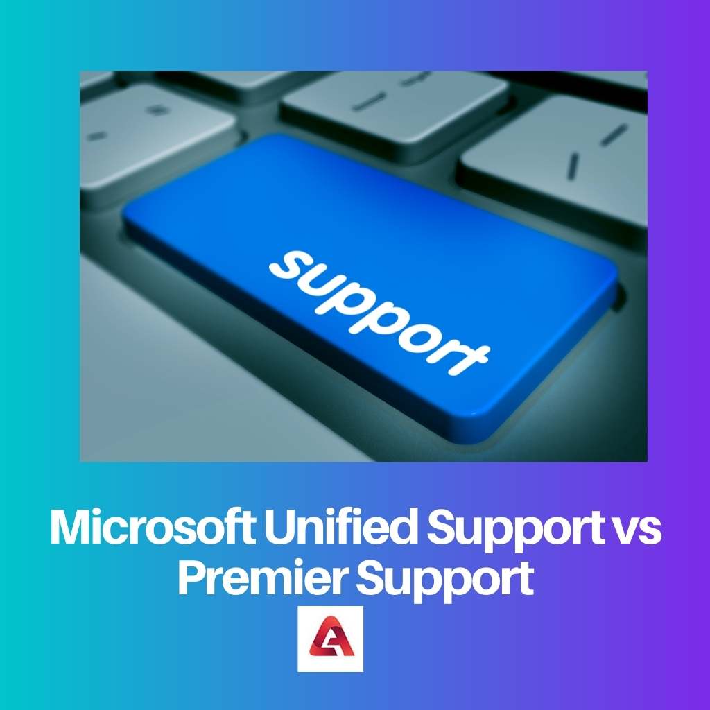 Microsoft Unified Support vs Premier Support
