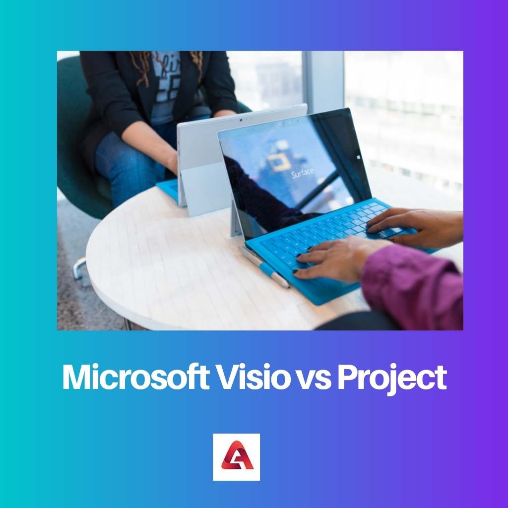 Microsoft Visio contre Project