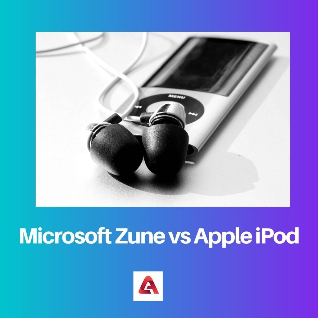 Microsoft Zune vs Apple iPod