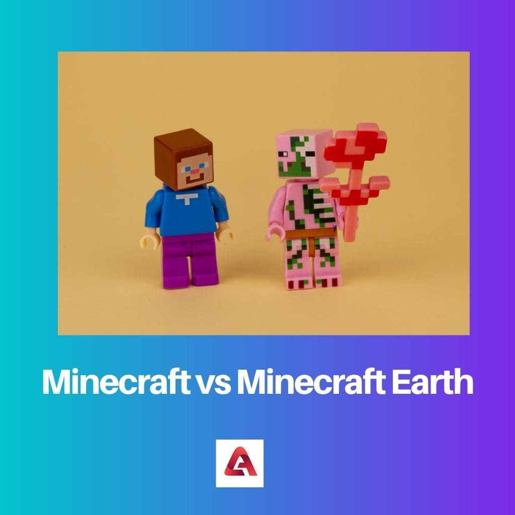 Minecraft so với Trái đất Minecraft