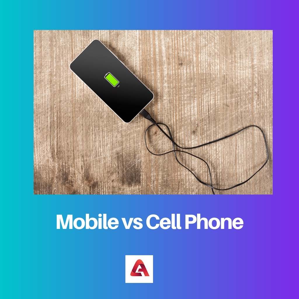 Mobile vs Cell Phone
