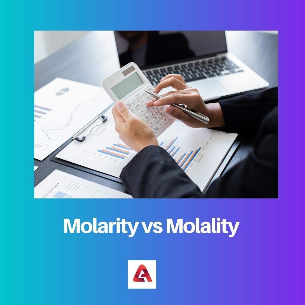 Molaridad vs Molalidad