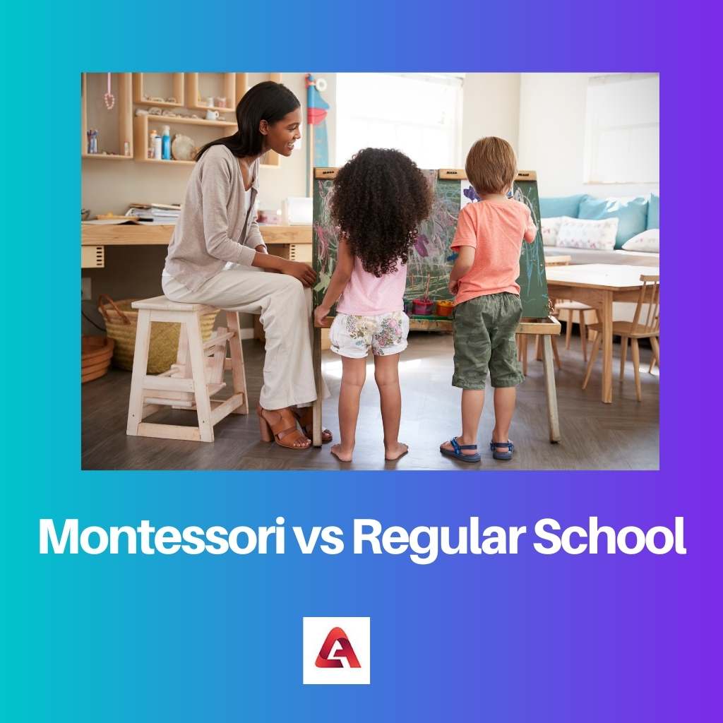 Montessori vs Regular School