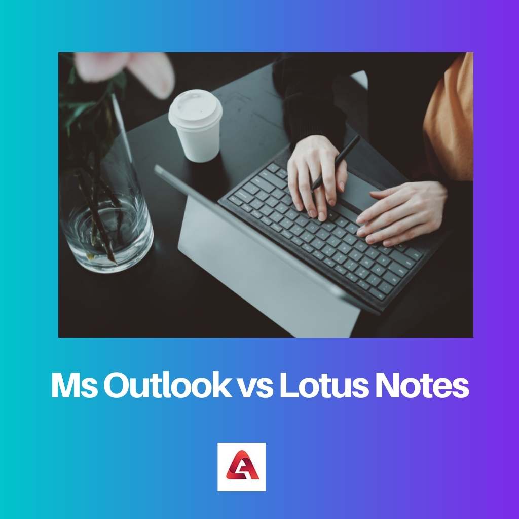 Ms Outlook vs Lotus Notes