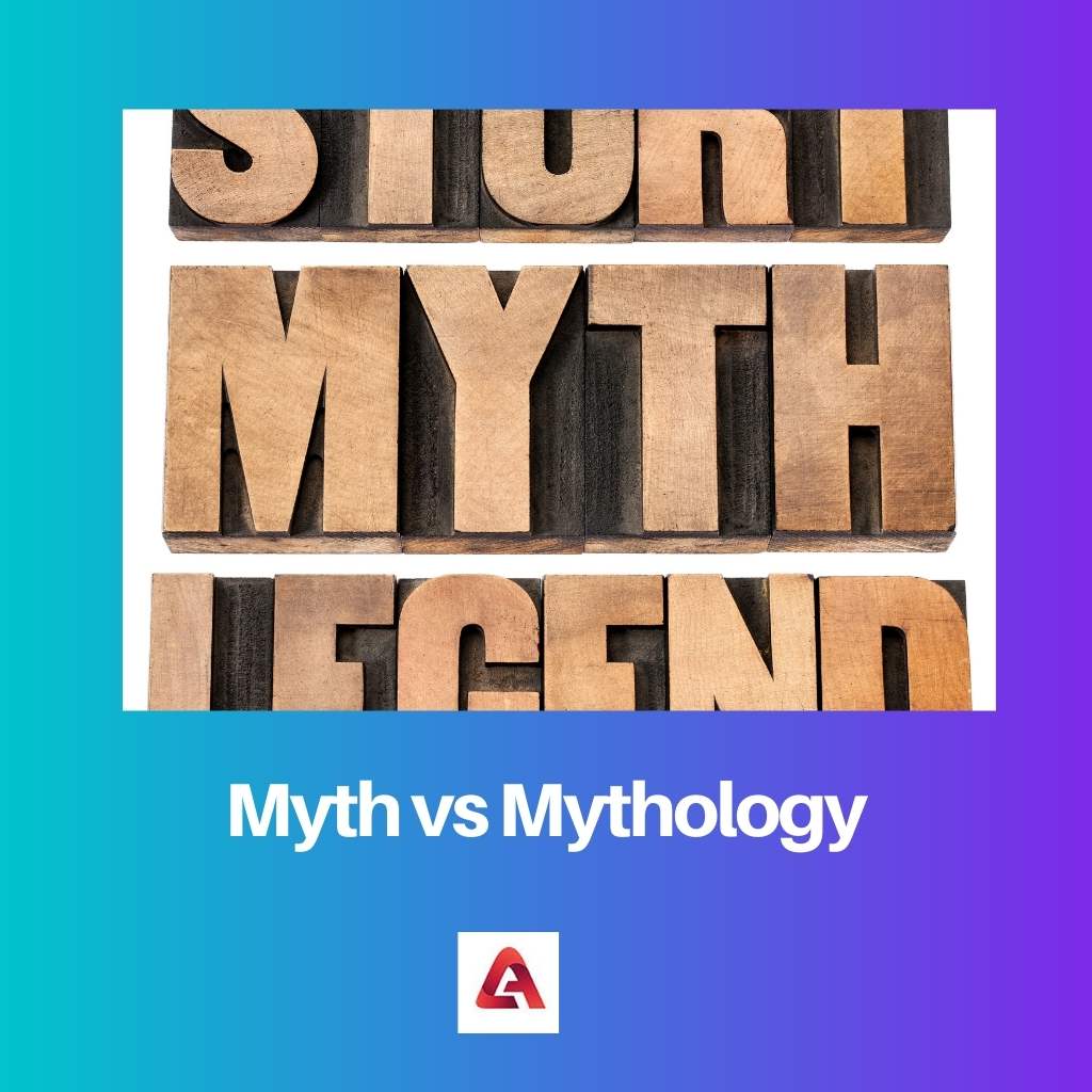 Mito vs Mitologia