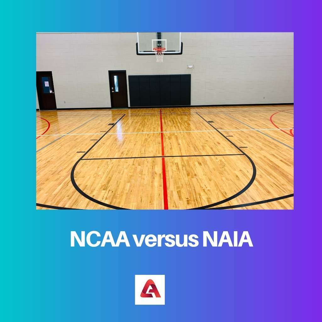 NCAA versus NAIA