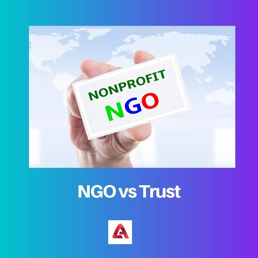 NGO vs トラスト