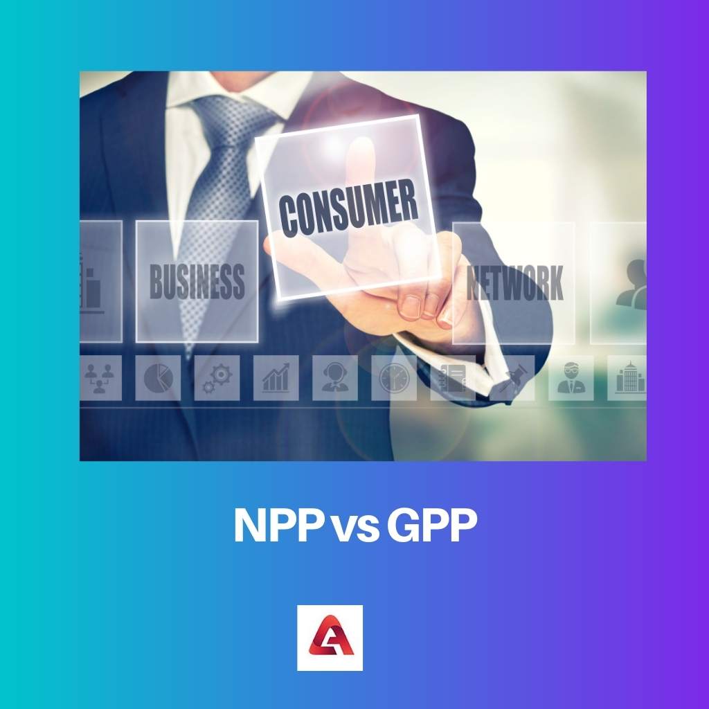 NPP versus GPP