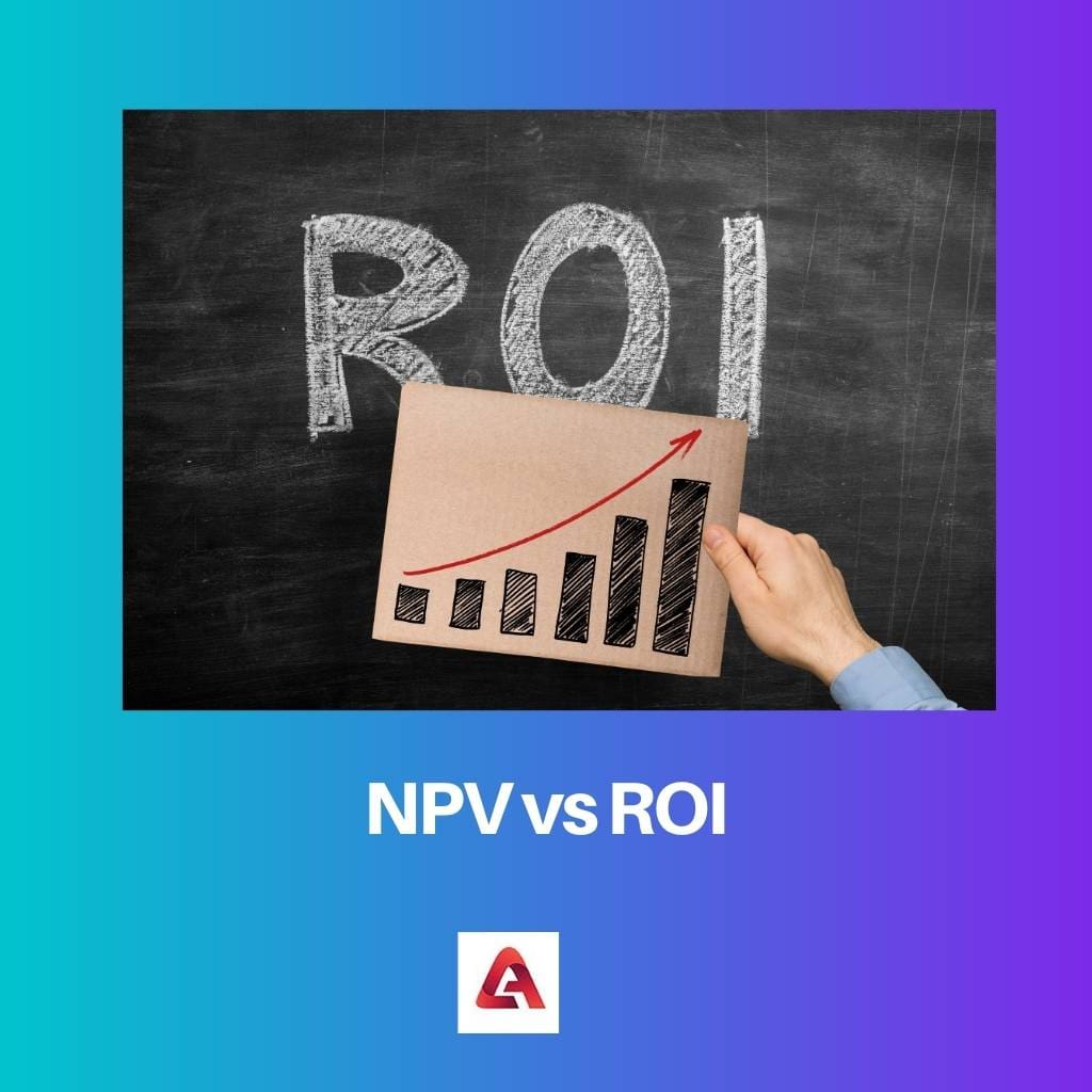 NPV versus ROI