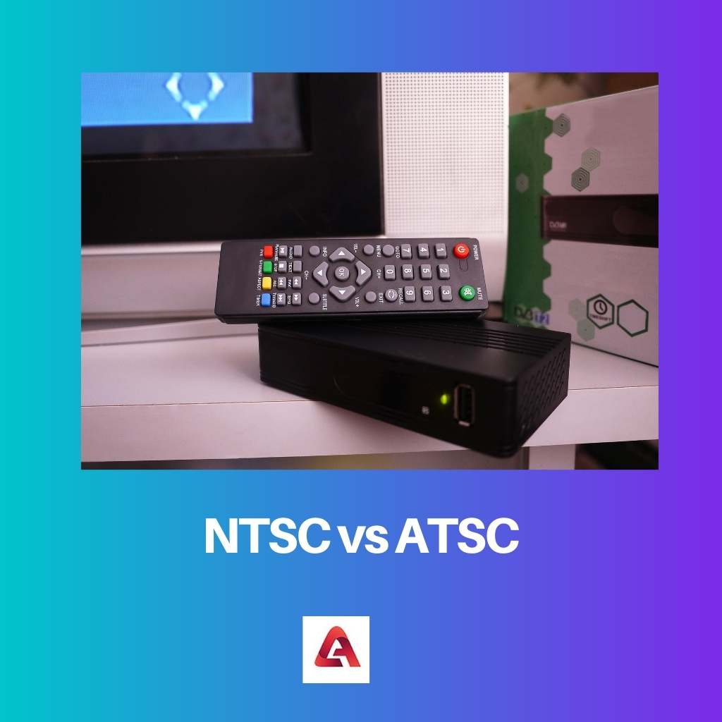 NTSC frente a ATSC