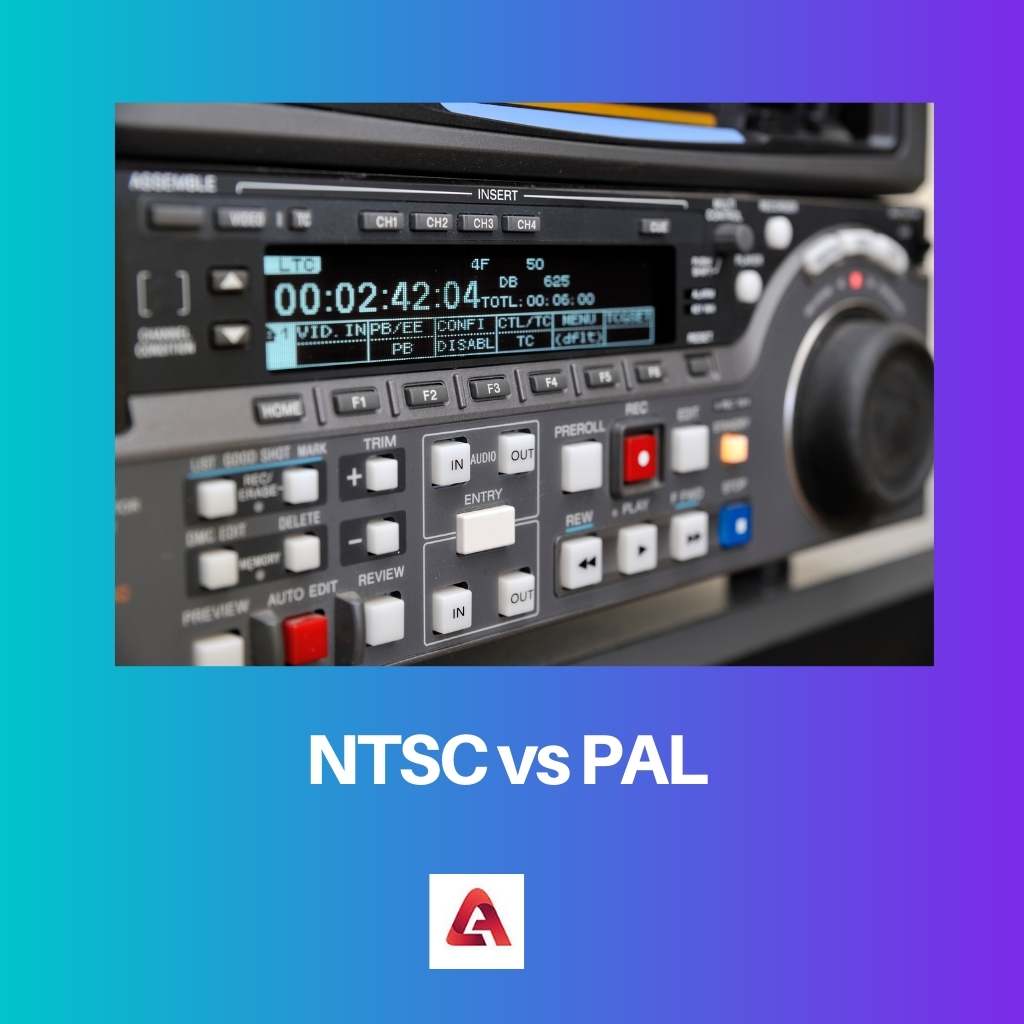 NTSC vs PAL