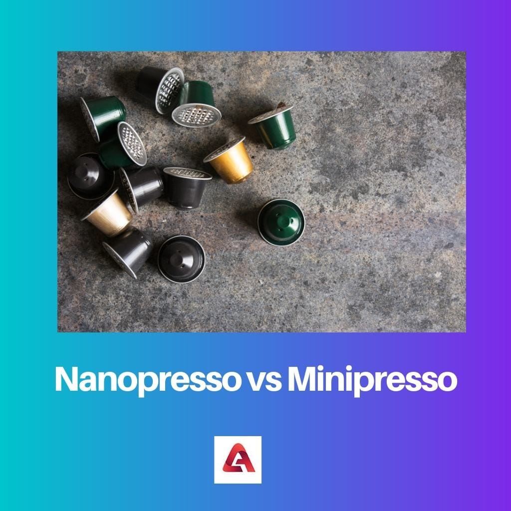 Nanopresso versus minipresso