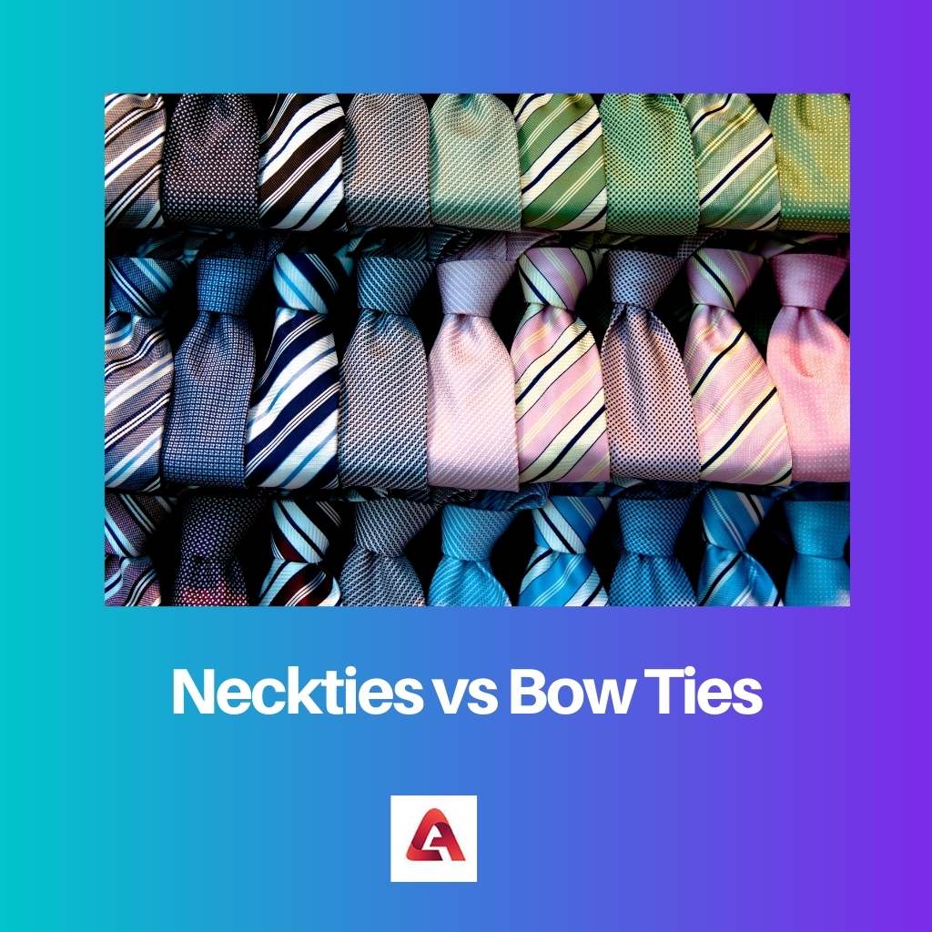 Neckties vs Bow Ties