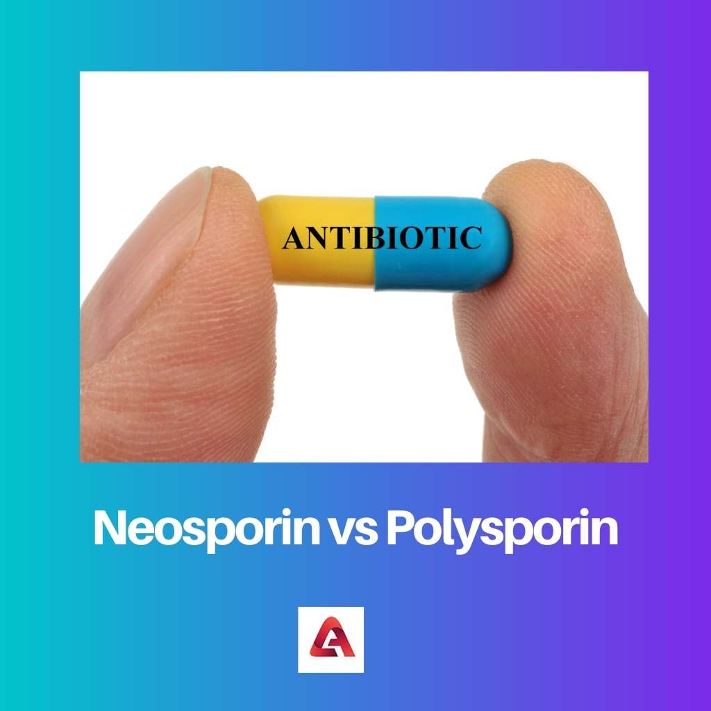 Neosporin versus Polysporin