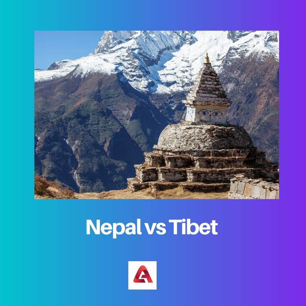Nepal vs Tây Tạng
