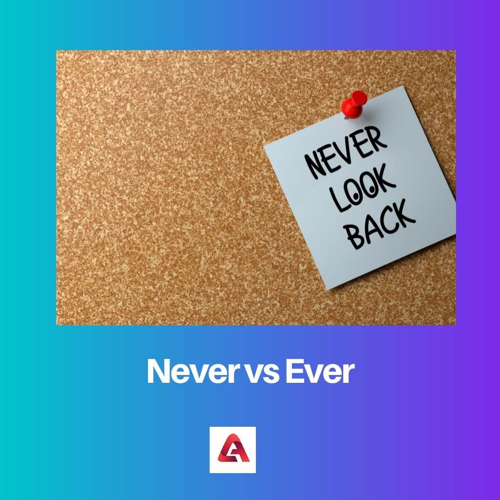 Never vs Ever