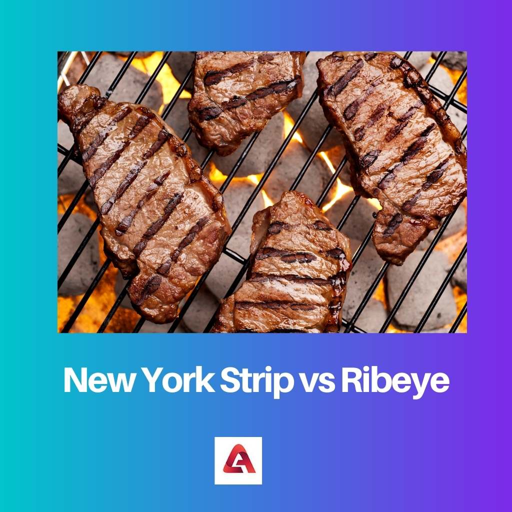 New York Strip gegen Ribeye