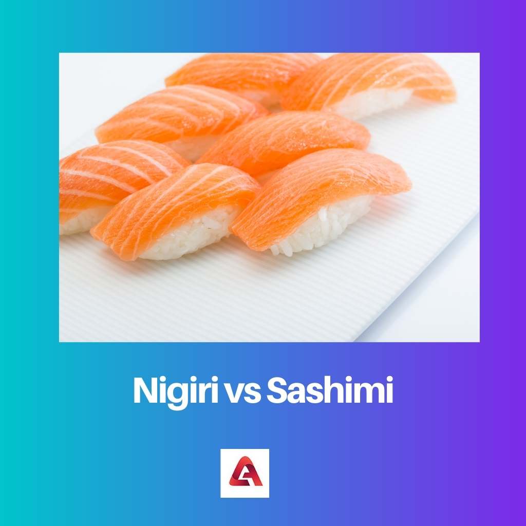 Nigiri gegen Sashimi