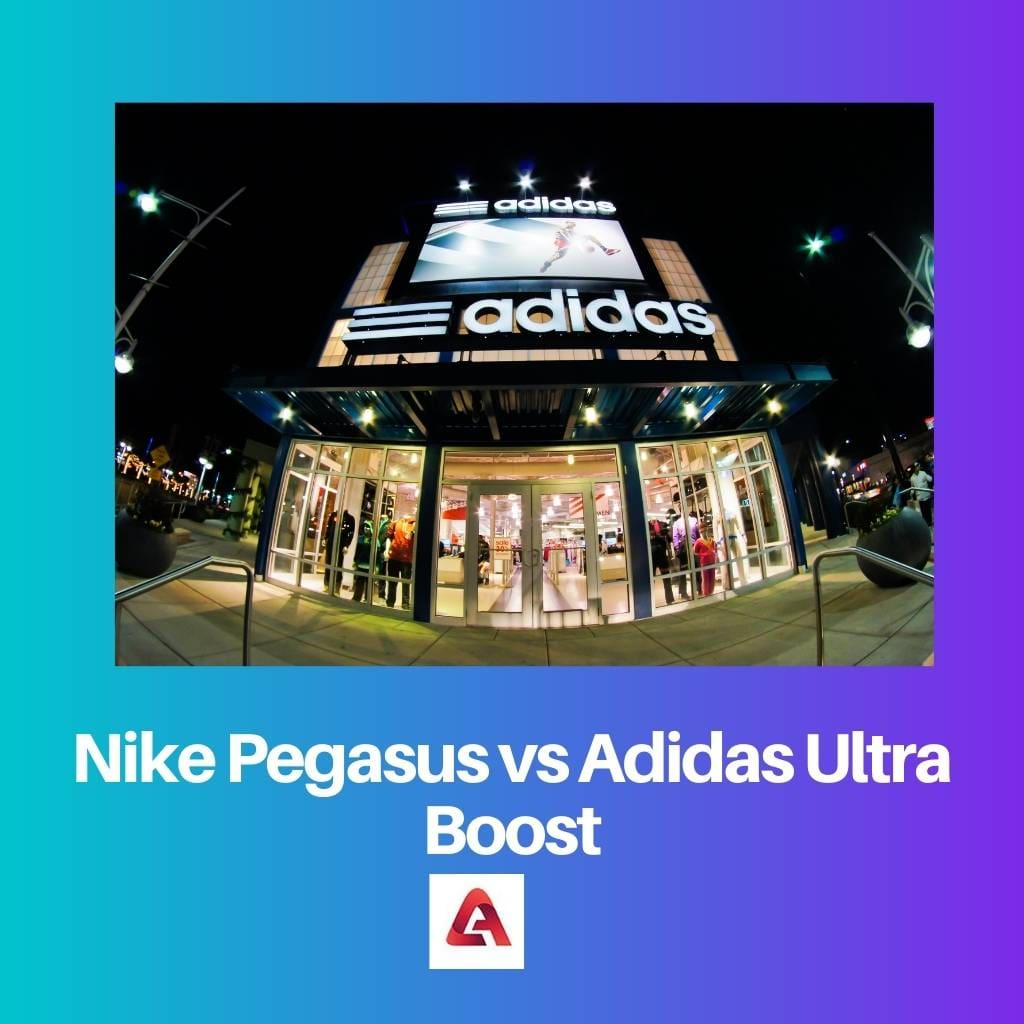 Nike Pegasus versus Adidas Ultra Boost