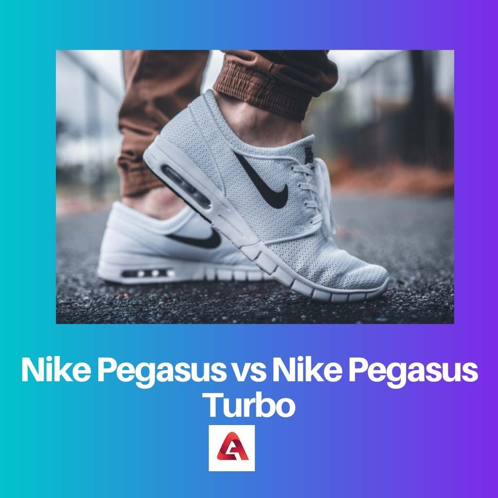 Nike Pegasus contre Nike Pegasus Turbo