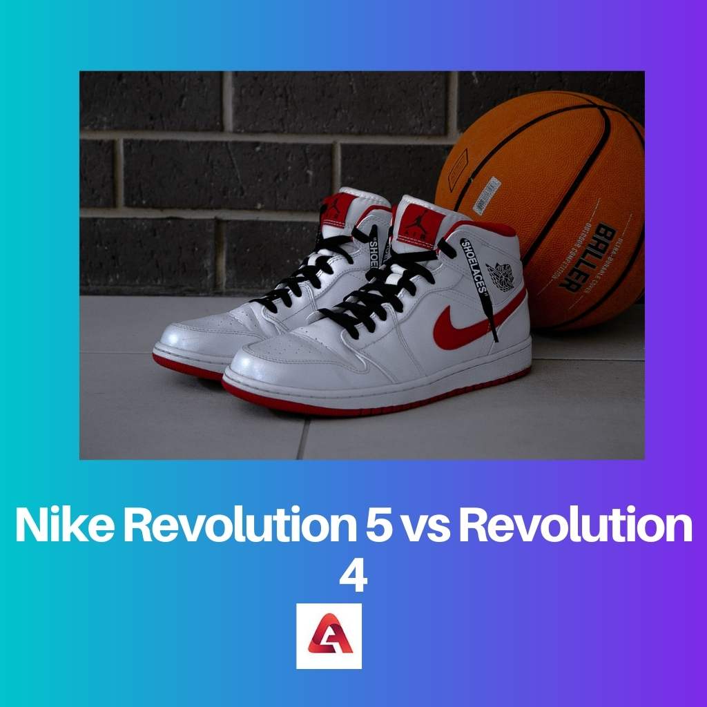 Nike Revolution 5 vs Revolution 4