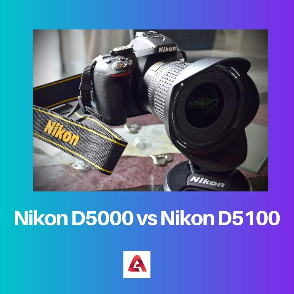 Nikon D5000 vs Nikon D5100