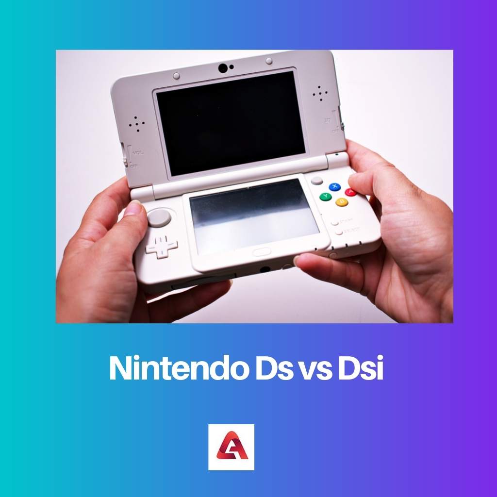 Nintendo D vs Dsi