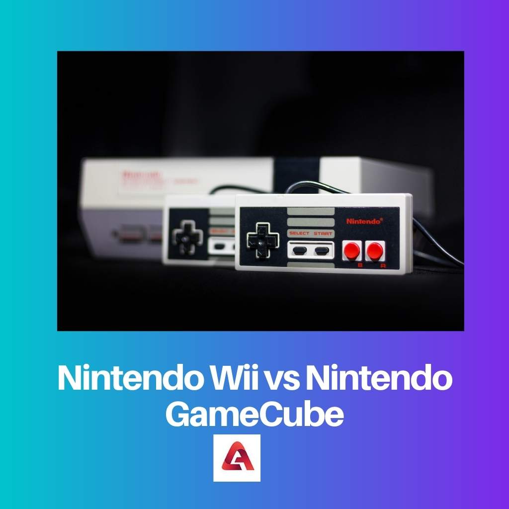 任天堂 Wii vs 任天堂 GameCube