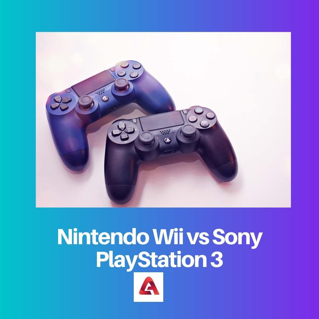 Nintendo Wii versus Sony PlayStation 3