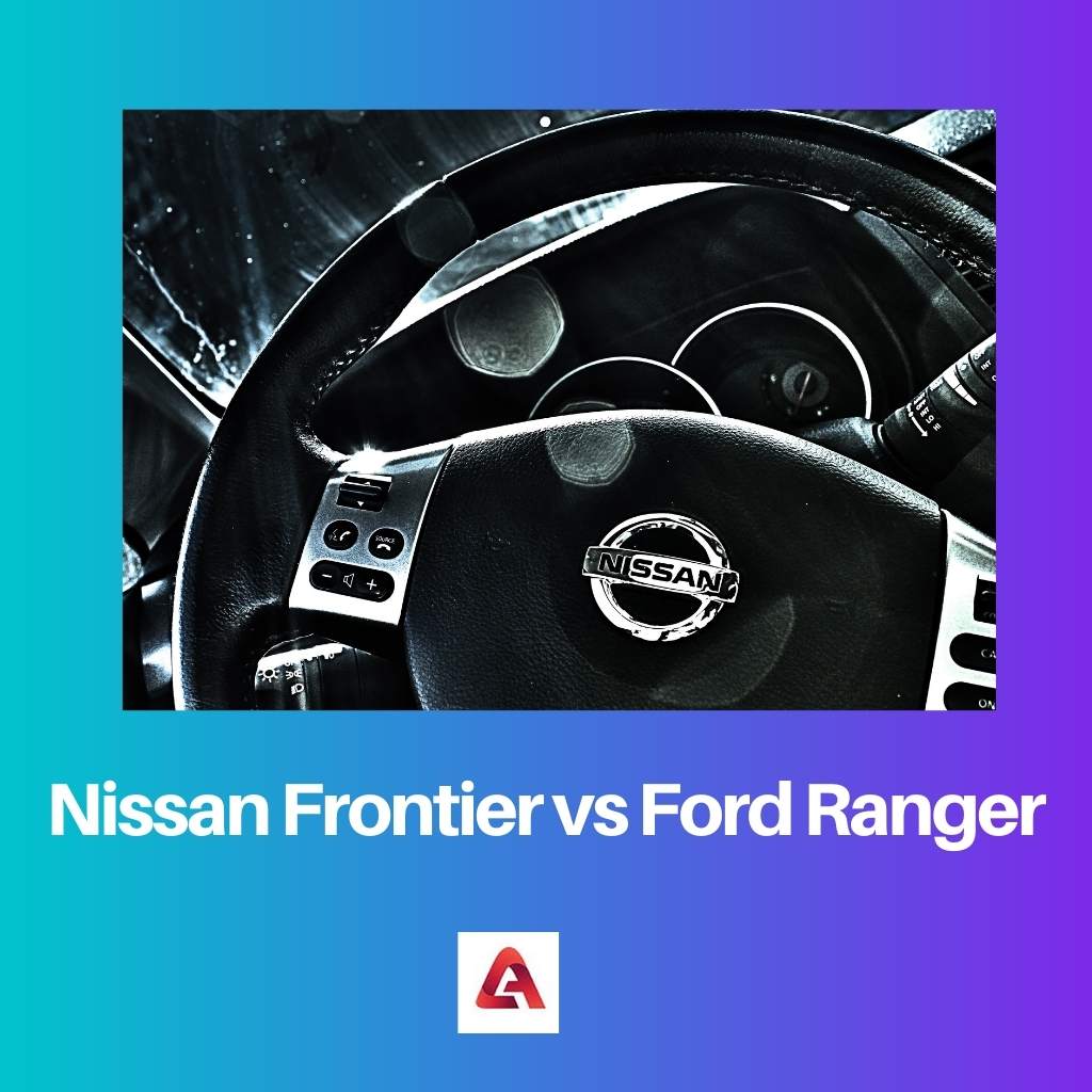 Nissan Frontier frente a Ford Ranger
