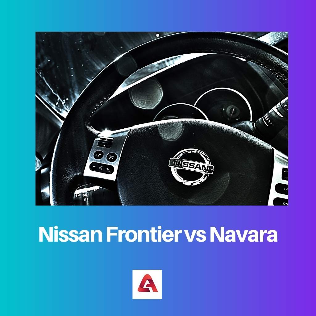 Nissan Frontier vs Navara