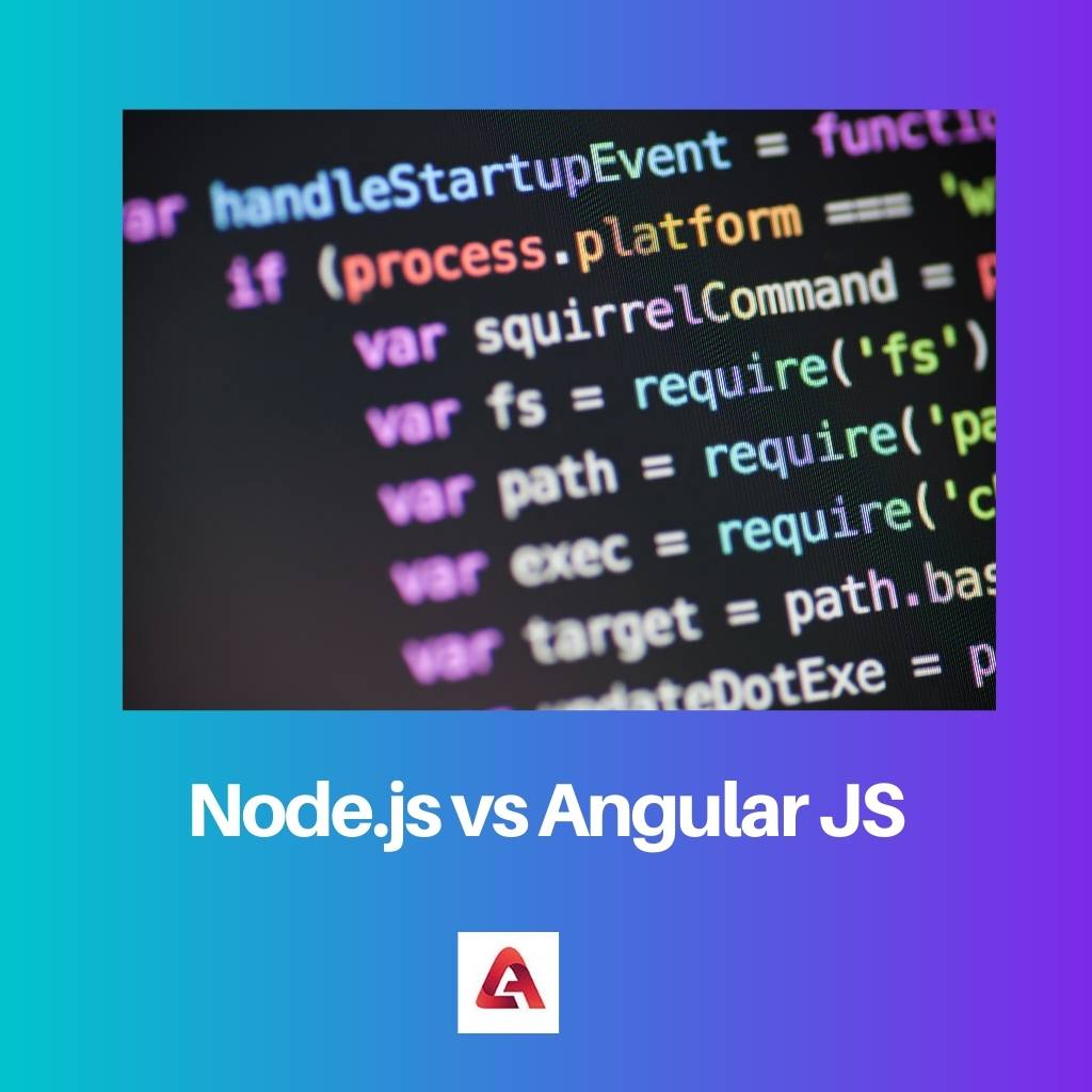 Node.js vs Angular JS