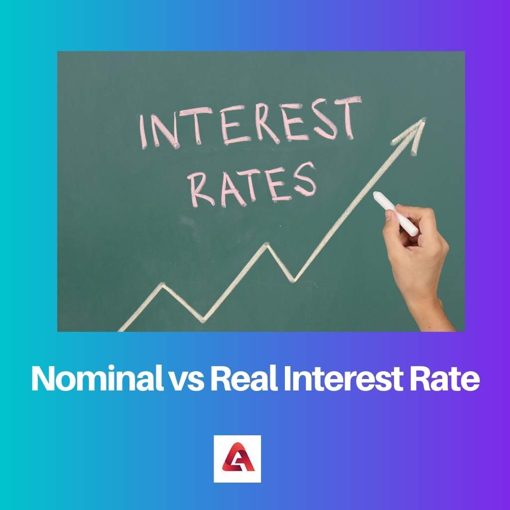 Nominal vs Real Interest Rate