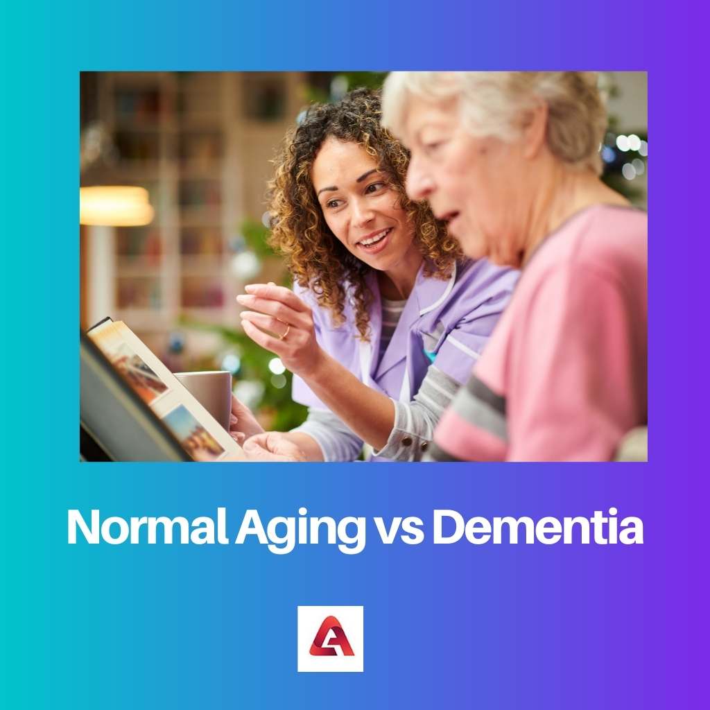 Normální stárnutí vs demence