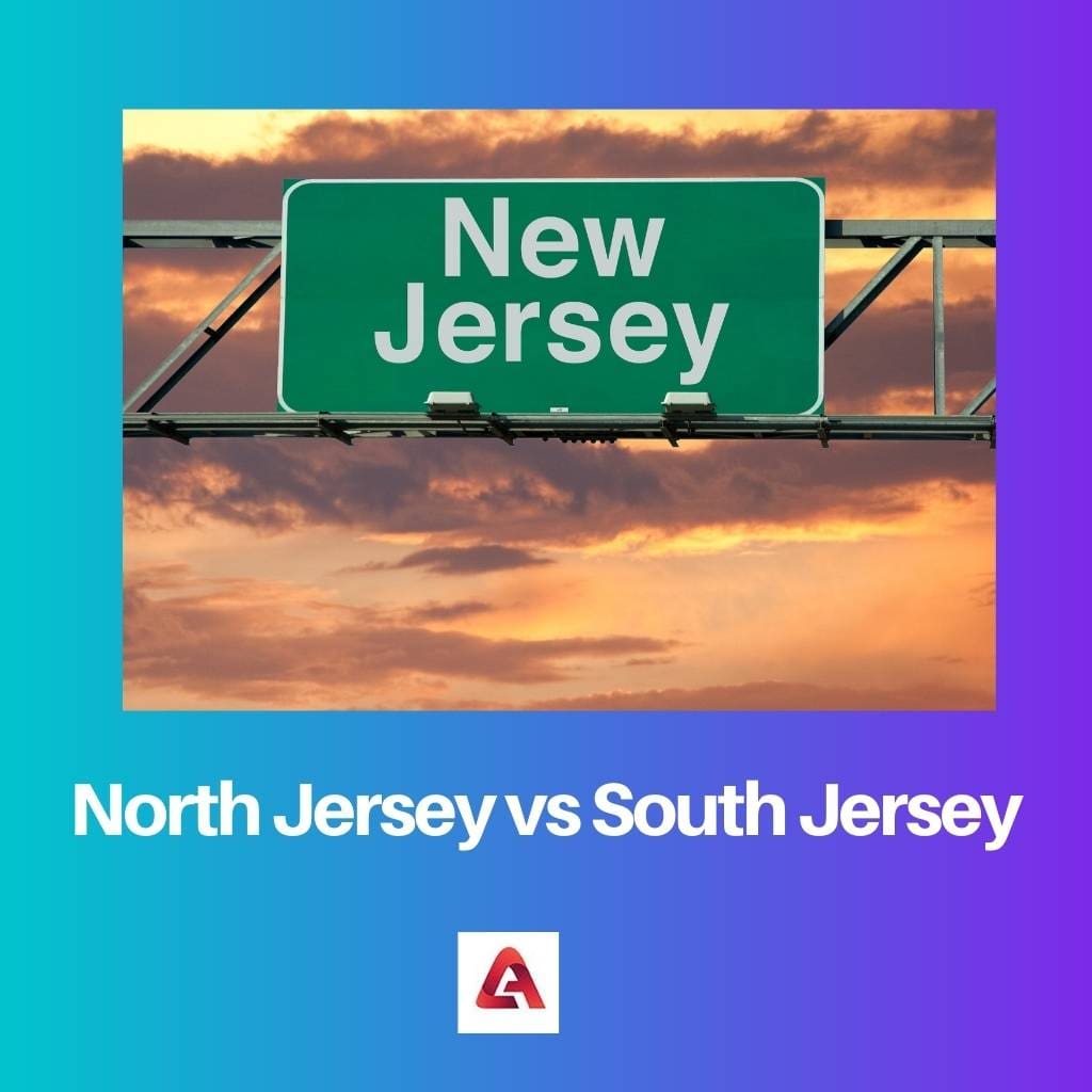 Severní Jersey vs Jižní Jersey