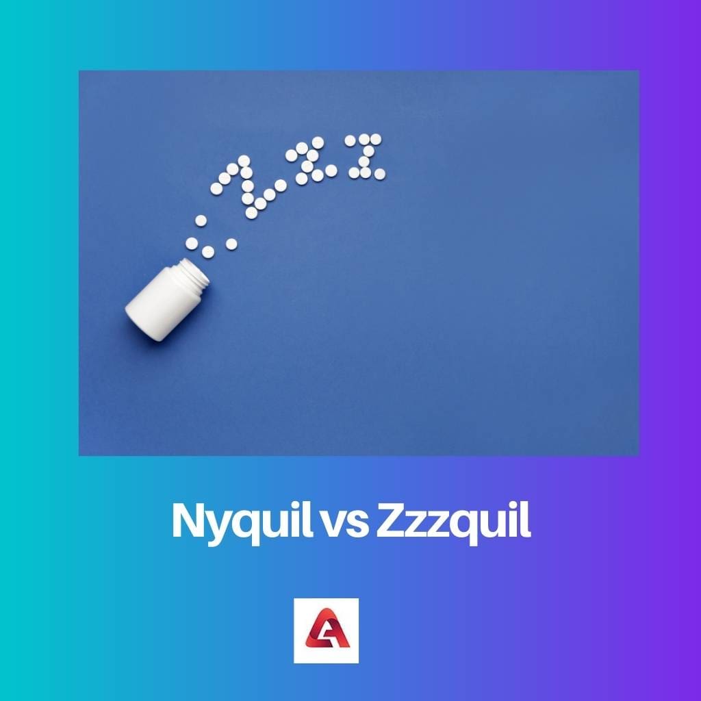 Nyquil versus Zzzquil