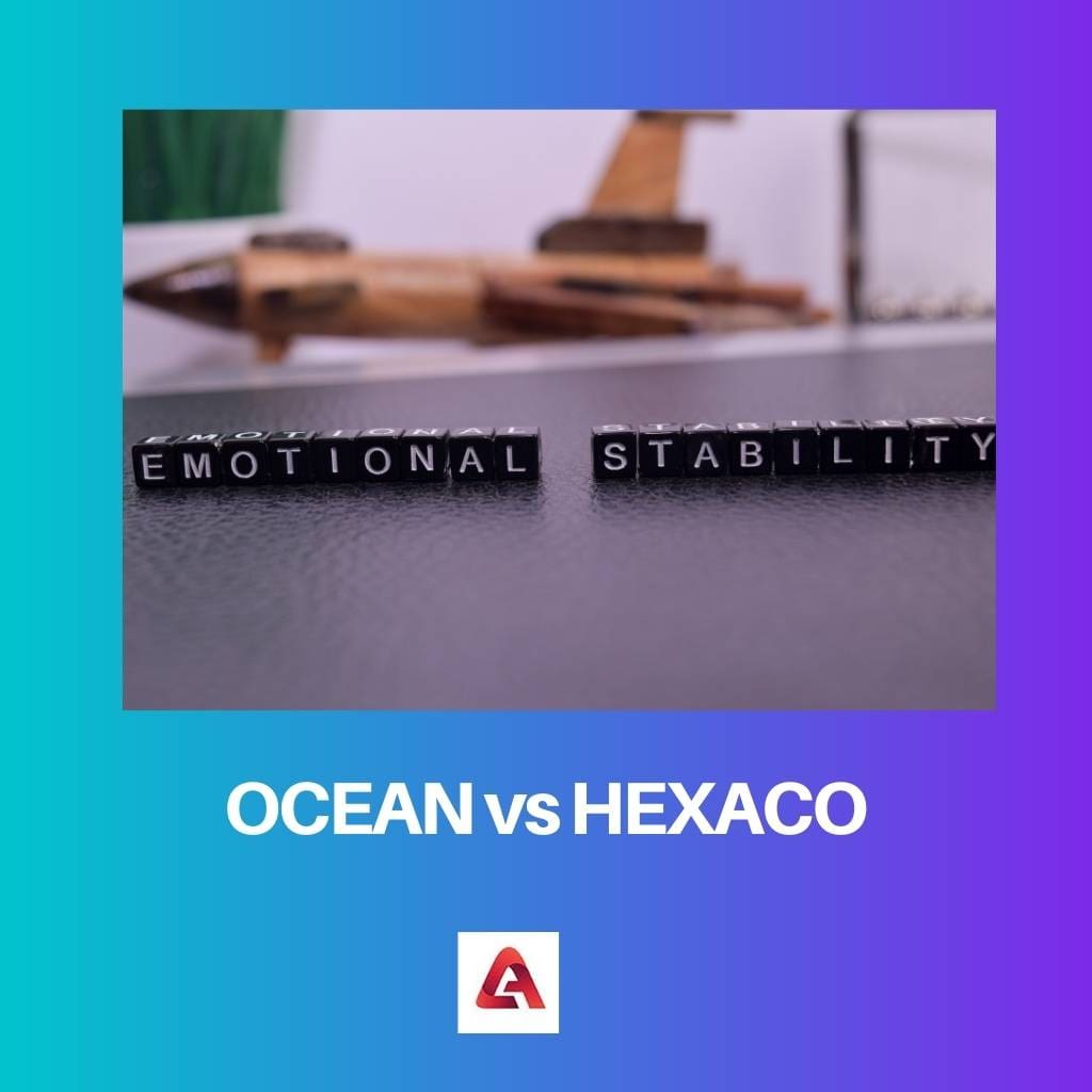 OCÉANO vs HEXACO