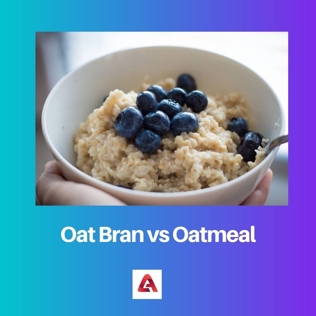 Oat Bran vs Oatmeal