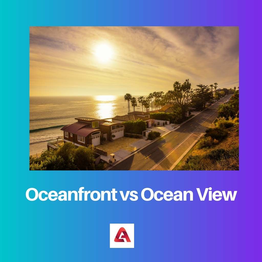 Oceanfront vs Ocean View