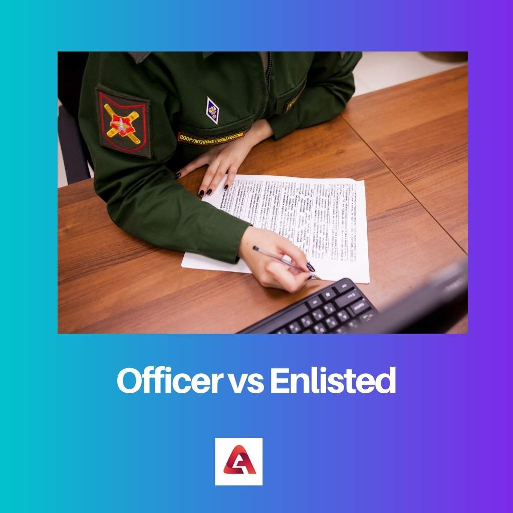 Officer vs Enlisted