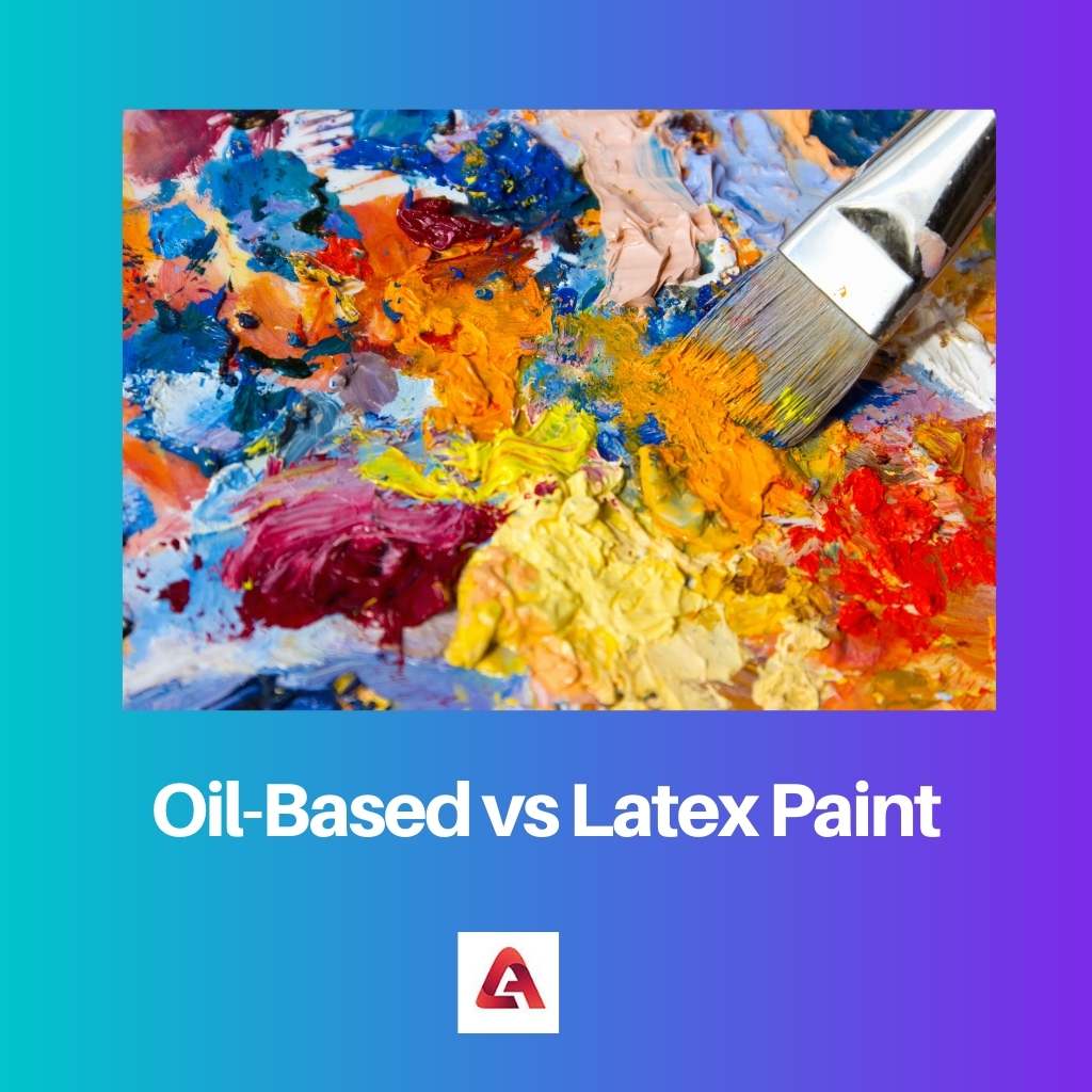 Olejová vs latexová barva