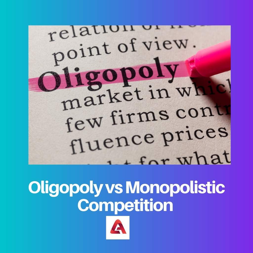 Oligopol vs monopolistlik konkurents